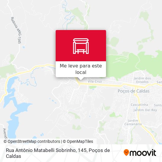 Rua Antônio Matabelli Sobrinho, 145 mapa