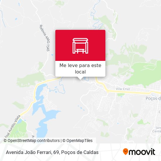 Avenida João Ferrari, 69 mapa