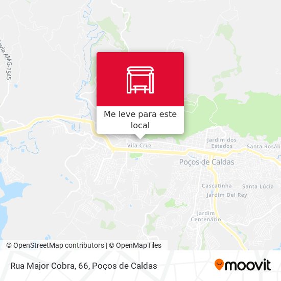 Rua Major Cobra, 66 mapa