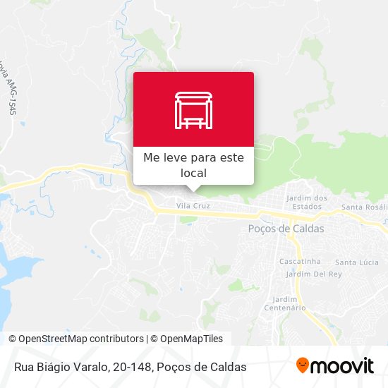 Rua Biágio Varalo, 20-148 mapa