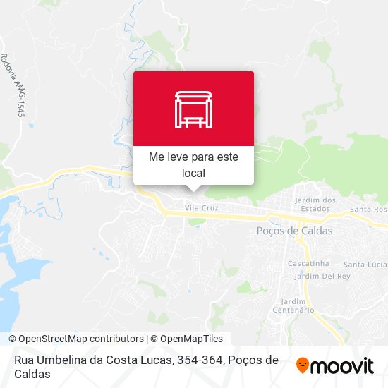 Rua Umbelina da Costa Lucas, 354-364 mapa