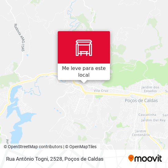 Rua Antônio Togni, 2528 mapa