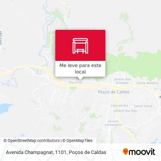 Avenida Champagnat, 1101 mapa