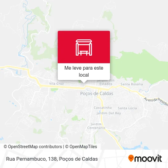 Rua Pernambuco, 138 mapa