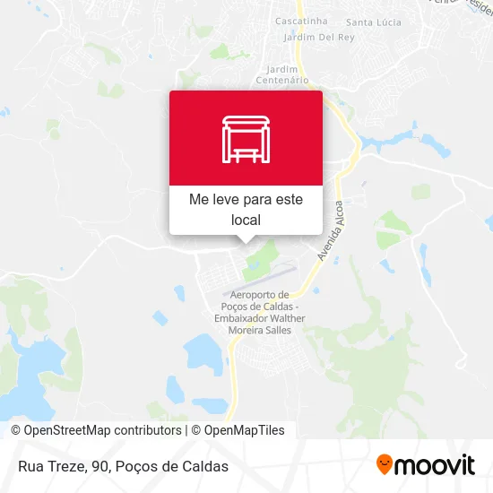 Rua Treze, 90 mapa