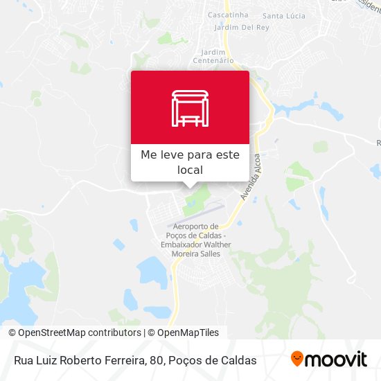 Rua Luiz Roberto Ferreira, 80 mapa