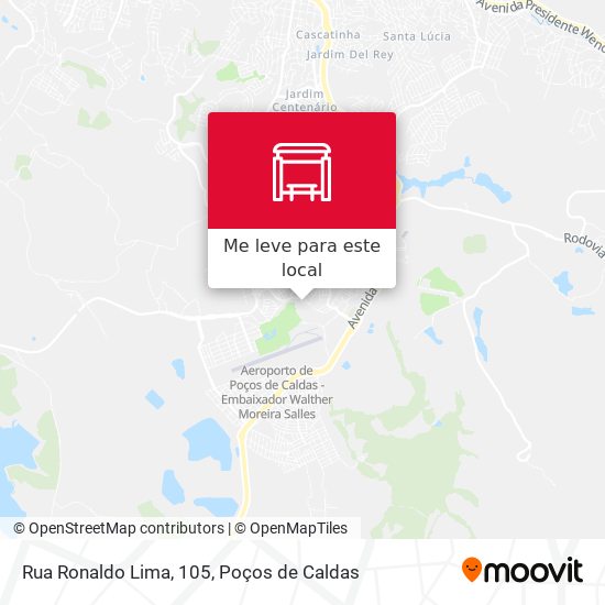 Rua Ronaldo Lima, 105 mapa