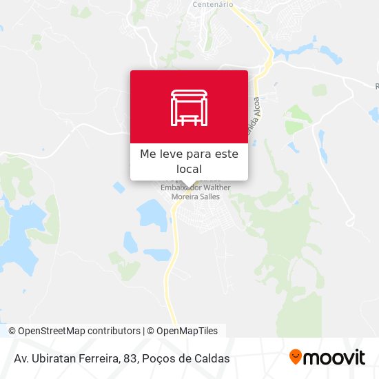Av. Ubiratan Ferreira, 83 mapa
