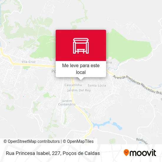 Rua Princesa Isabel, 227 mapa