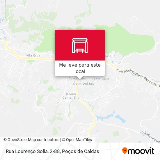 Rua Lourenço Solia, 2-88 mapa