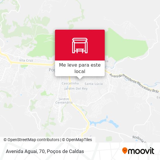 Avenida Aguai, 70 mapa