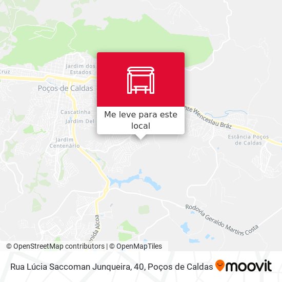 Rua Lúcia Saccoman Junqueira, 40 mapa