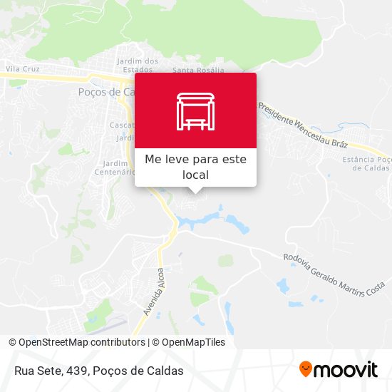 Rua Sete, 439 mapa