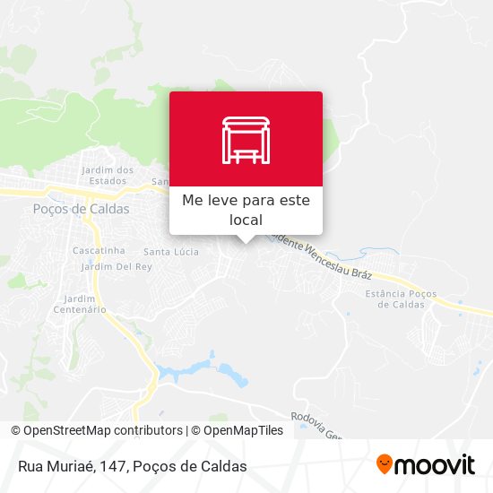 Rua Muriaé, 147 mapa
