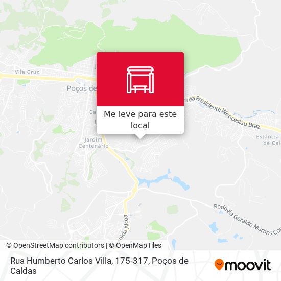 Rua Humberto Carlos Villa, 175-317 mapa