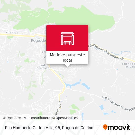 Rua Humberto Carlos Villa, 95 mapa