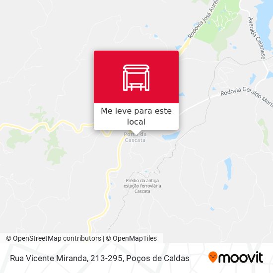 Rua Vicente Miranda, 213-295 mapa