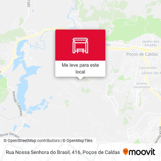 Rua Nossa Senhora do Brasil, 416 mapa