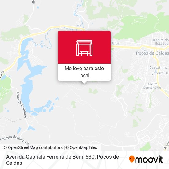 Avenida Gabriela Ferreira de Bem, 530 mapa