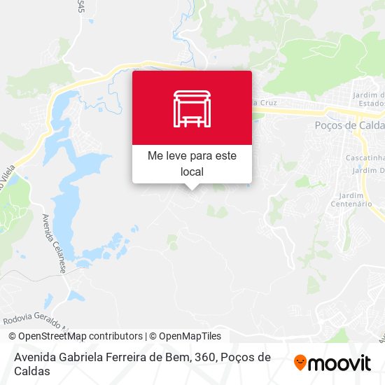 Avenida Gabriela Ferreira de Bem, 360 mapa