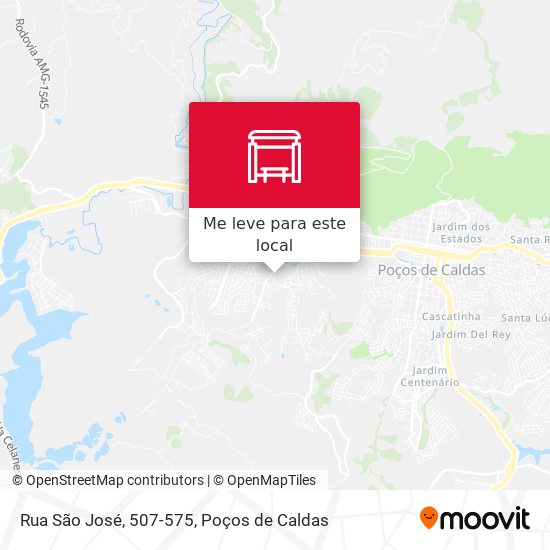 Rua São José, 507-575 mapa
