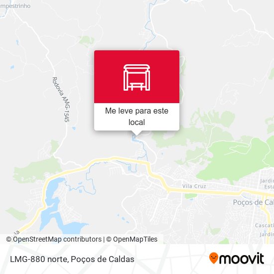LMG-880 norte mapa