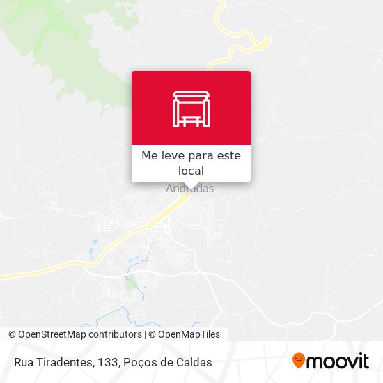 Rua Tiradentes, 133 mapa