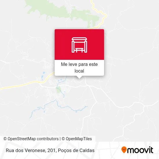 Rua dos Veronese, 201 mapa