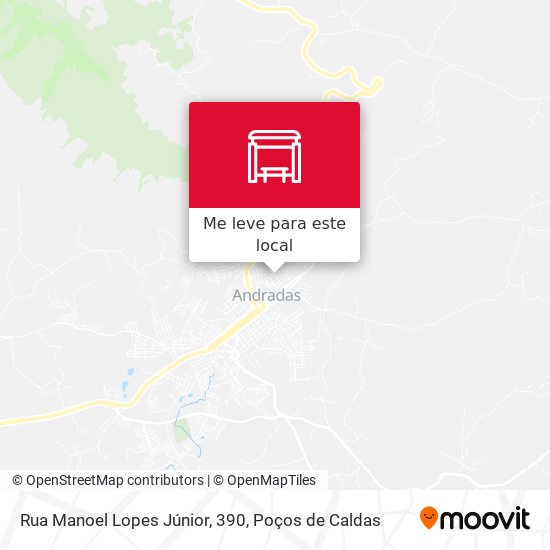 Rua Manoel Lopes Júnior, 390 mapa