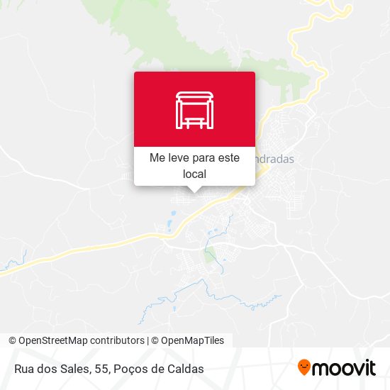 Rua dos Sales, 55 mapa