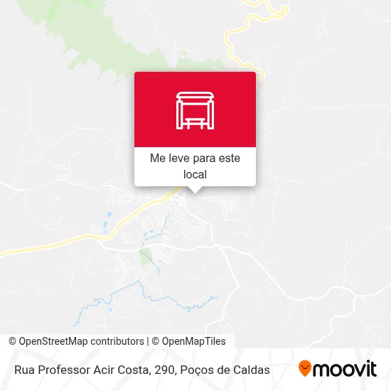 Rua Professor Acir Costa, 290 mapa