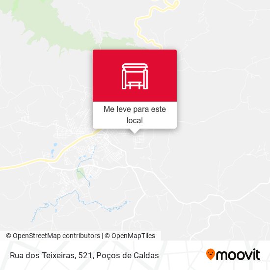Rua dos Teixeiras, 521 mapa