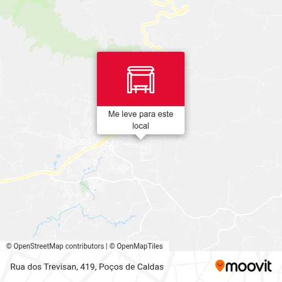 Rua dos Trevisan, 419 mapa