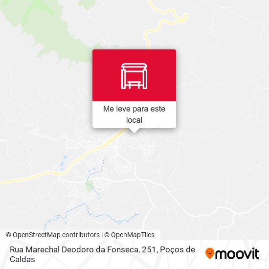 Rua Marechal Deodoro da Fonseca, 251 mapa