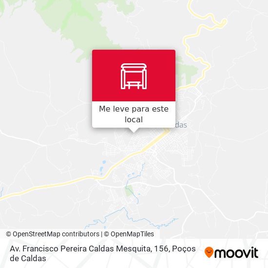 Av. Francisco Pereira Caldas Mesquita, 156 mapa