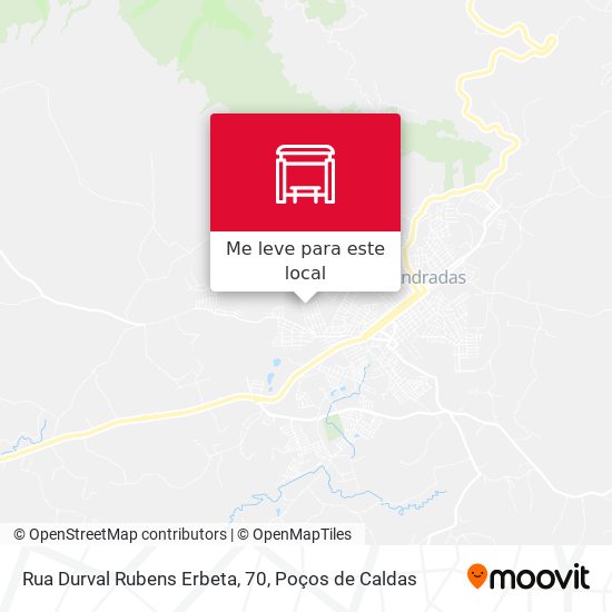 Rua Durval Rubens Erbeta, 70 mapa