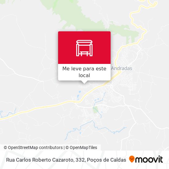 Rua Carlos Roberto Cazaroto, 332 mapa