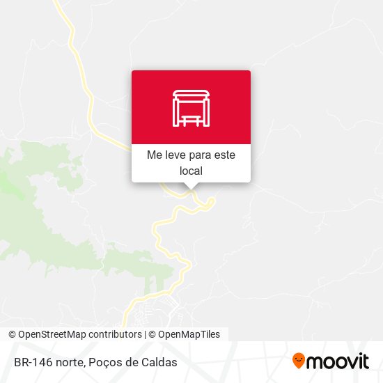 BR-146 norte mapa