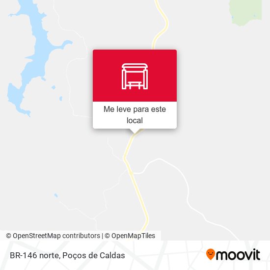 BR-146 norte mapa