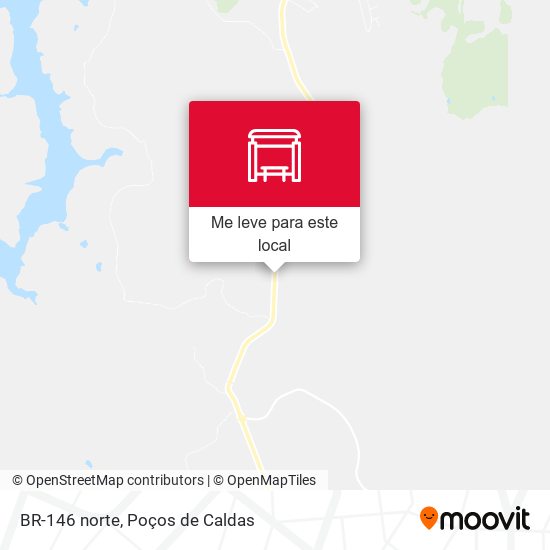 BR-146 norte mapa
