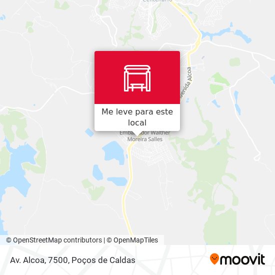 Av. Alcoa, 7500 mapa