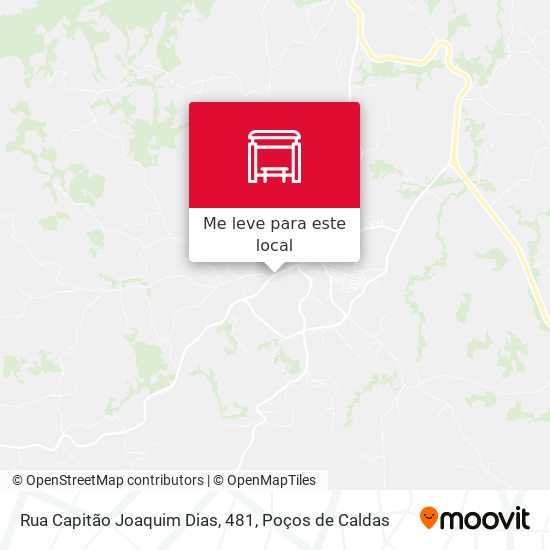 Rua Capitão Joaquim Dias, 481 mapa