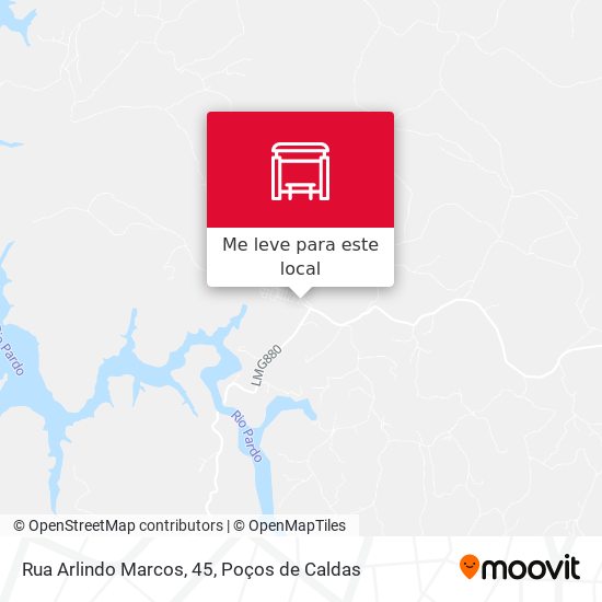 Rua Arlindo Marcos, 45 mapa