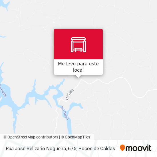Rua José Belizário Nogueira, 675 mapa