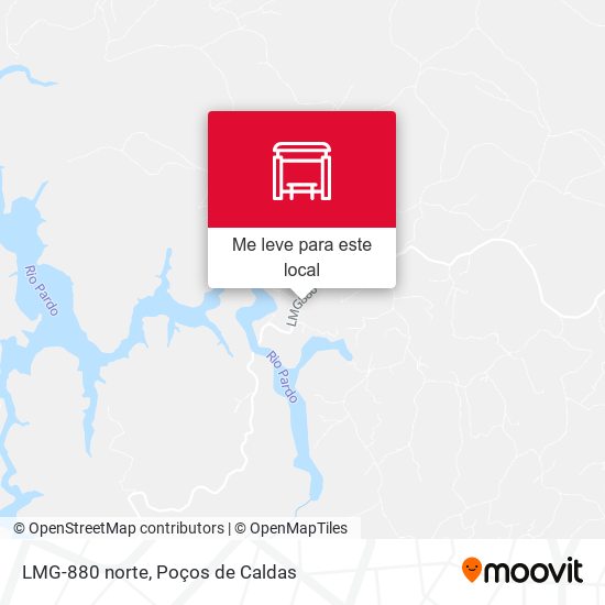 LMG-880 norte mapa