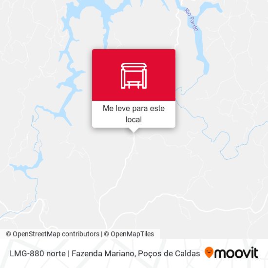 LMG-880 norte | Fazenda Mariano mapa