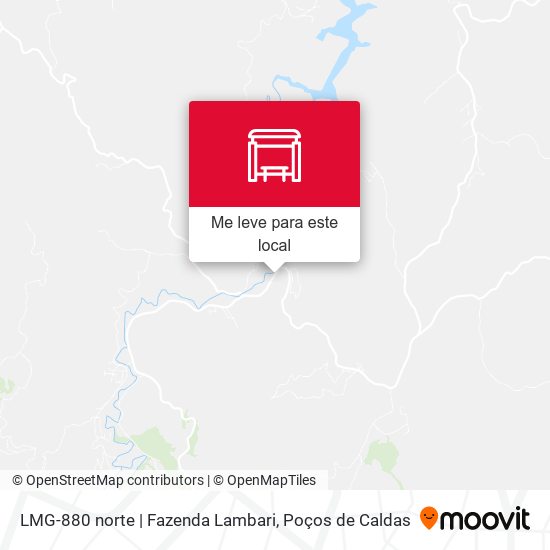 LMG-880 norte | Fazenda Lambari mapa