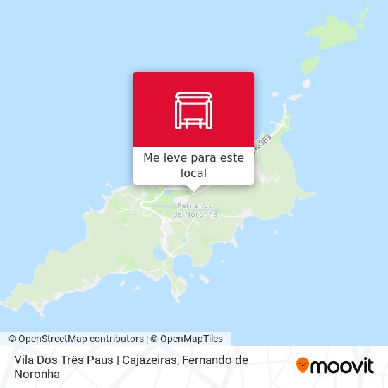 Vila Dos Três Paus | Cajazeiras mapa