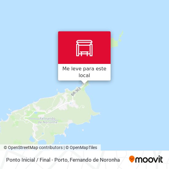 Ponto Inicial / Final - Porto mapa