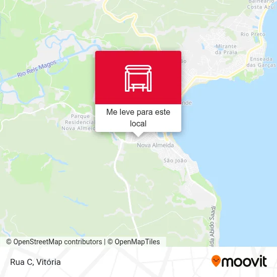 Rua C mapa